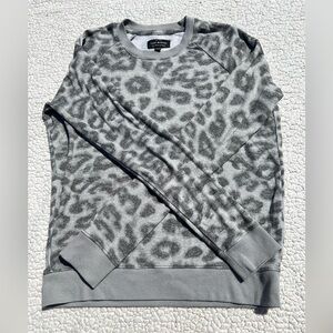 LUCKY brand cheetah print sweater‎